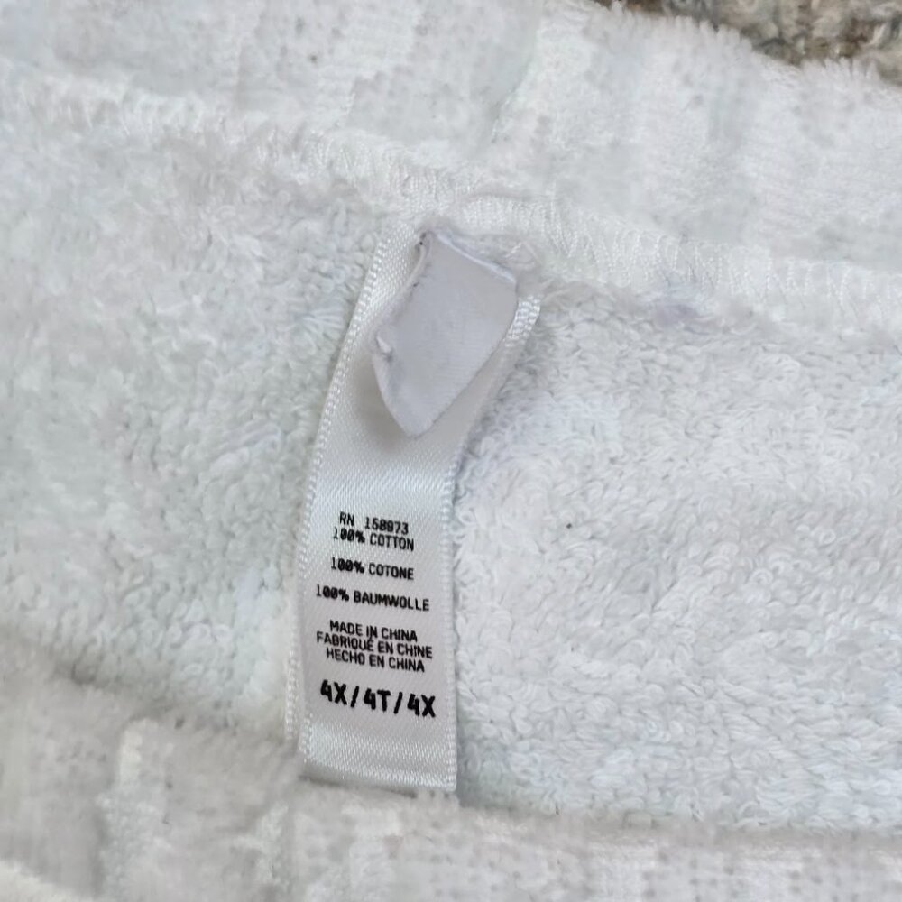 SKIMS Terry Lounge Shorts 4X White - Picture 5 of 9